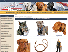 Tablet Screenshot of fordogtrainers.nl